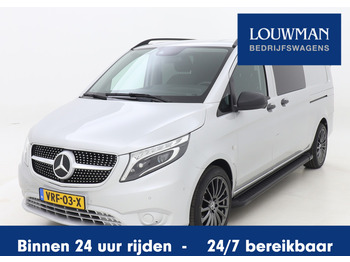Kleine bestelwagen Mercedes-Benz Vito 114 CDI Extra Lang Dubbele cabine XL | 2x Schuifdeur | 19'' inch velgen | Carplay | Navigatie | Camera | PDC | Climate Control |