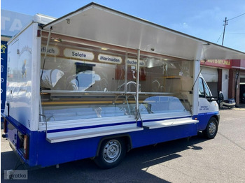 Zelfrijdende verkoopwagen Fiat Ducato Autosklep ryb Gastronomiczny Food Truck Foodtruck sklep Borco