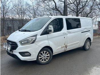 Bestelwagen met dubbele cabine Ford Transit Custom 300 Crew Van 2.0 TDCi SelectShift, 170hk, 2018