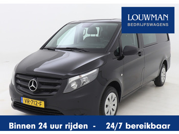 Kleine bestelwagen Mercedes-Benz Vito 111 CDI Lang DC Comfort | Navigatie | Achteruitrijcamera | Dubbele cabine | Obsidian Black Metallic | Airco |