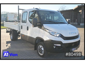 Kipper bestelwagen, Bestelwagen met dubbele cabine — IVECO Iveco Daily 50C15, Tempomat, AHK, Klima